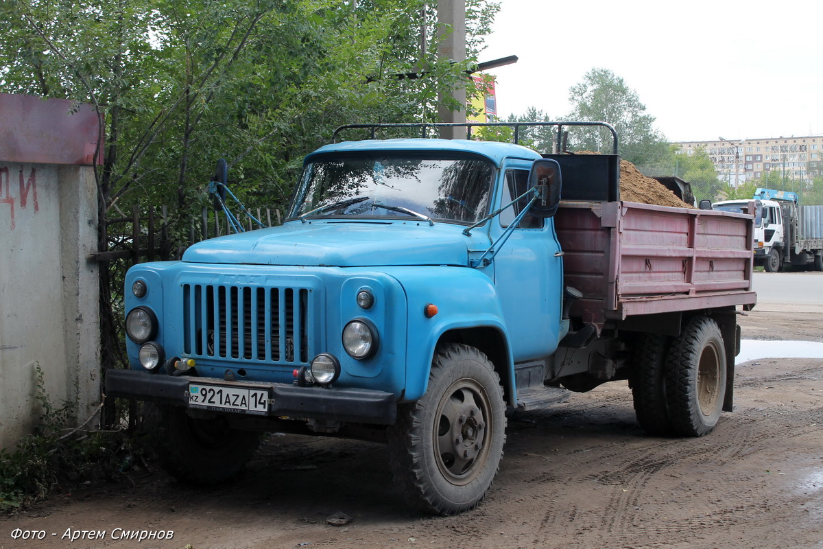 Павлодарская область, № 921 AZA 14 — ГАЗ-52-01