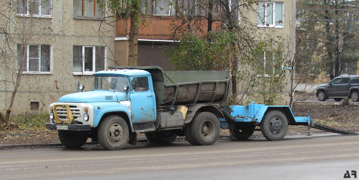 Тамбовская область, № В 581 ЕМ 68 — ЗИЛ-130 (общая модель)