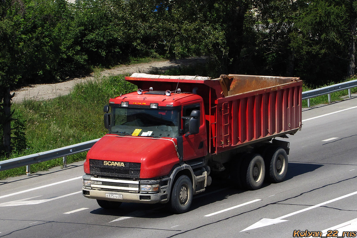 Алтайский край, № Е 875 УХ 22 — Scania ('1996) T-Series 124C