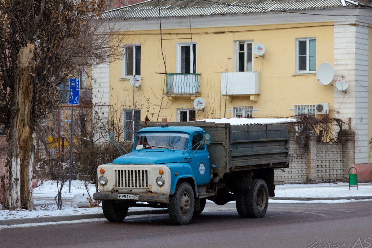 Волгоградская область, № Е 981 ХТ 34 — ГАЗ-53-12