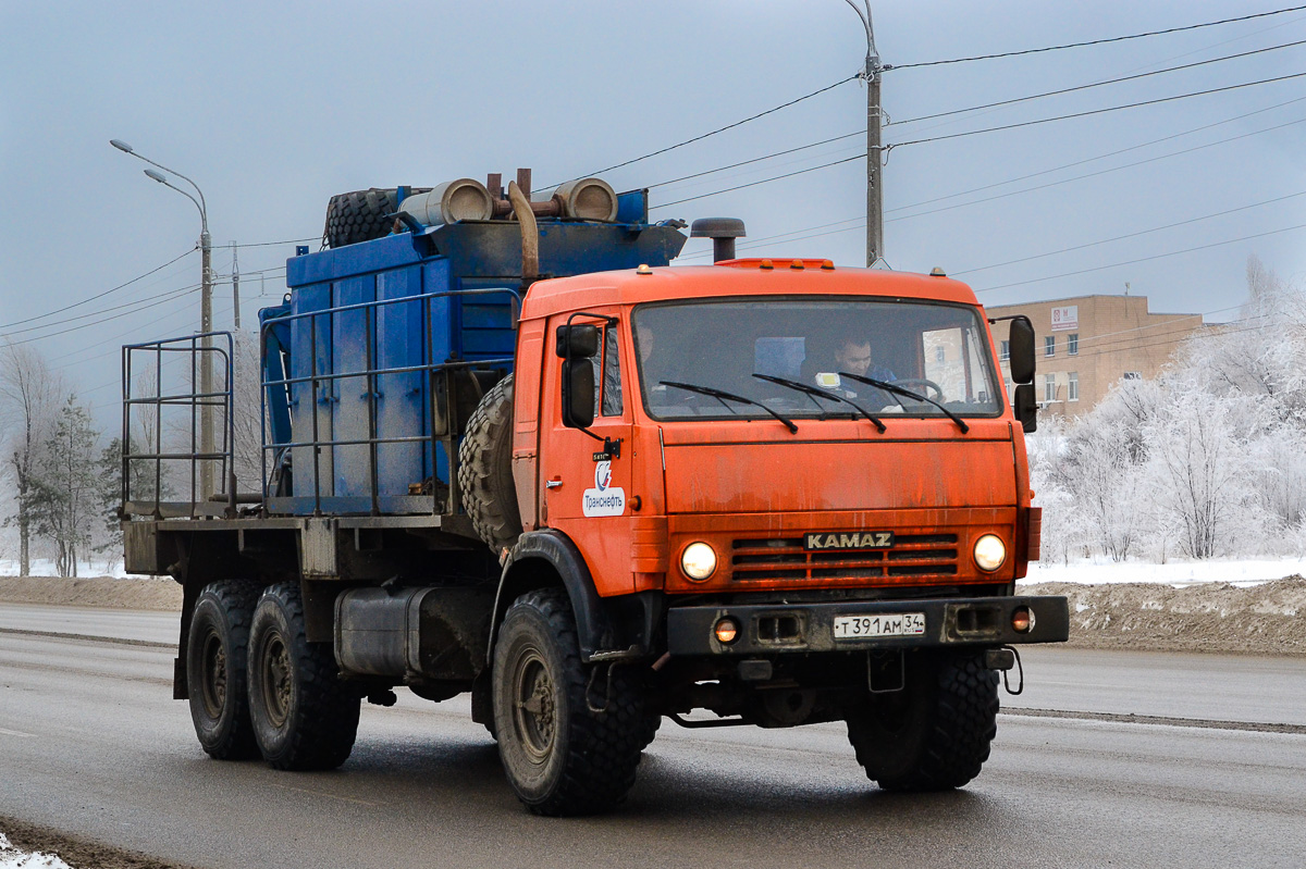 Волгоградская область, № Т 391 АМ 34 — КамАЗ-43118 [431180]