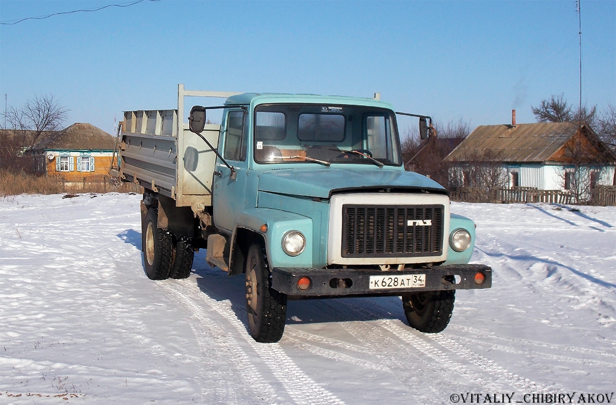 Волгоградская область, № К 628 АТ 34 — ГАЗ-33072