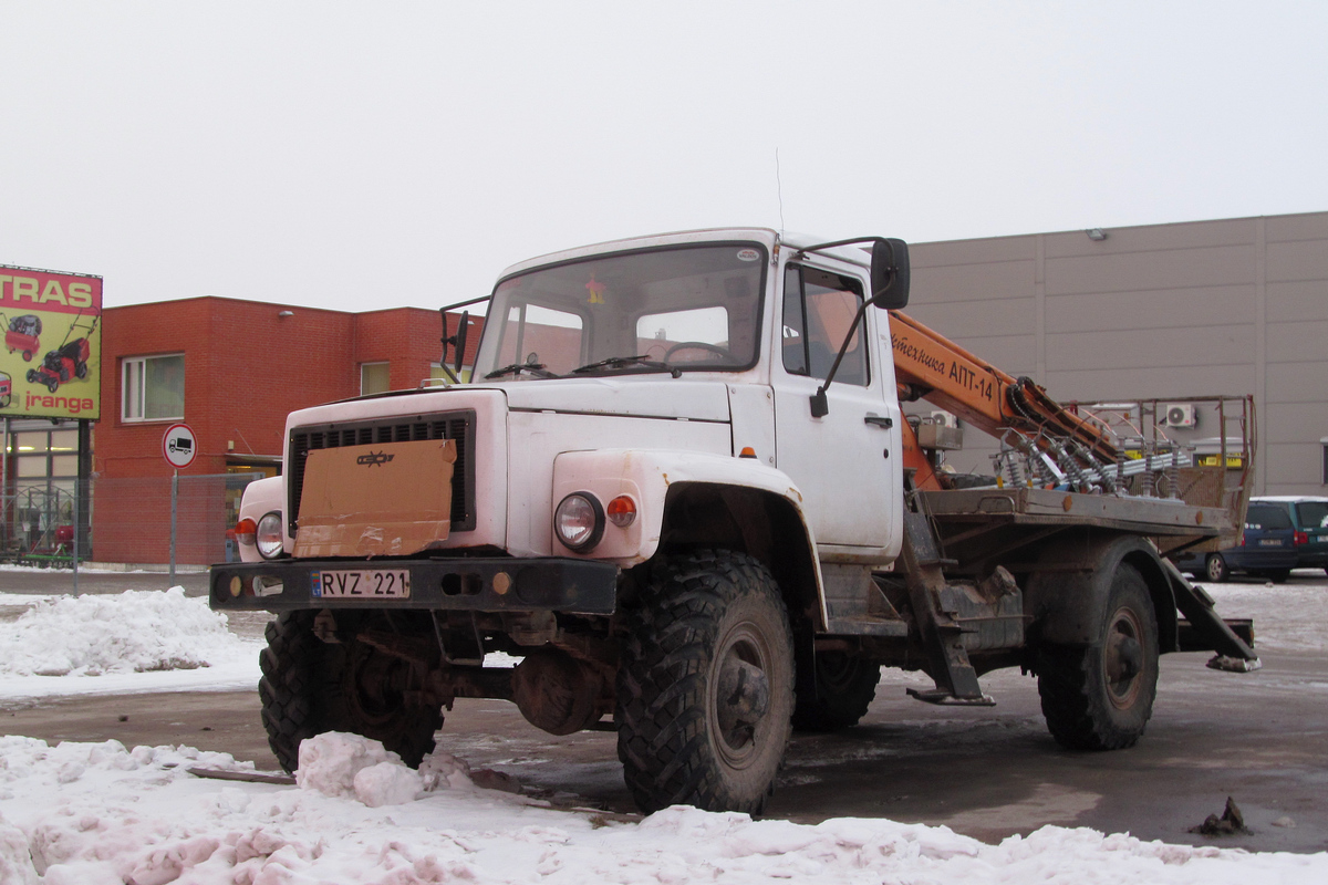 Литва, № RVZ 221 — ГАЗ-3308 (общая модель)