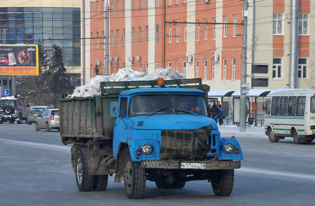 Омская область, № А 914 КА 55 — ЗИЛ-495710