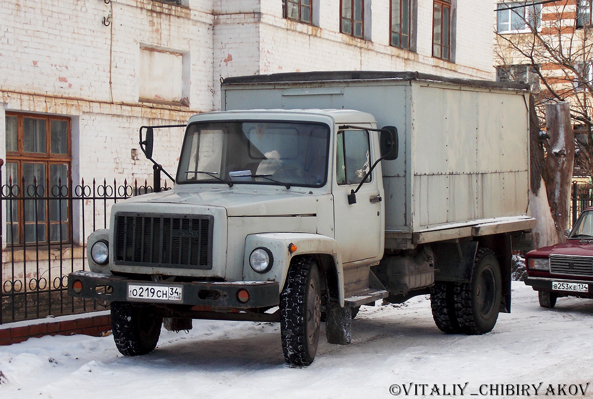 Волгоградская область, № О 219 СН 34 — ГАЗ-3307