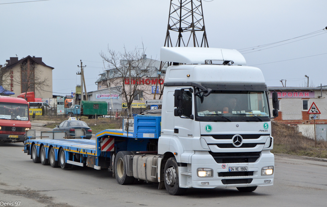 Турция, № 34 VE 1904 — Mercedes-Benz Axor 1840