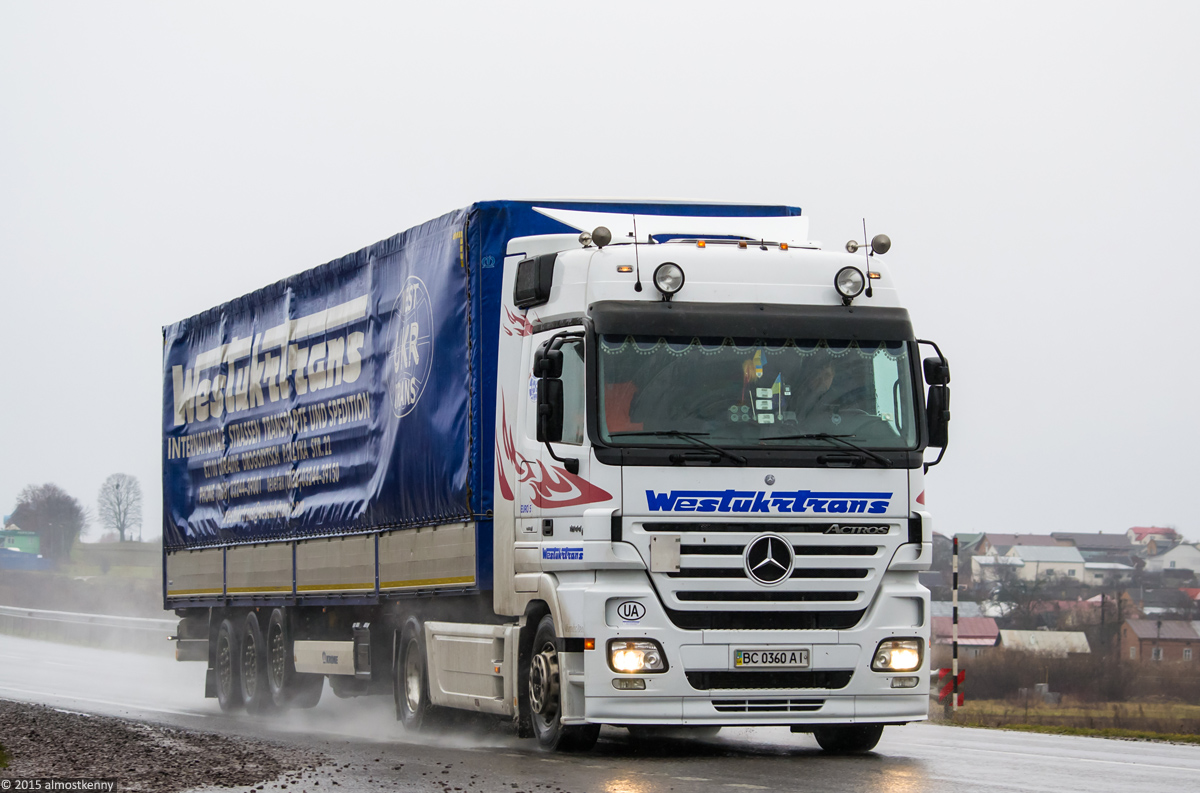 Львовская область, № ВС 0360 АІ — Mercedes-Benz Actros ('2003) 1844