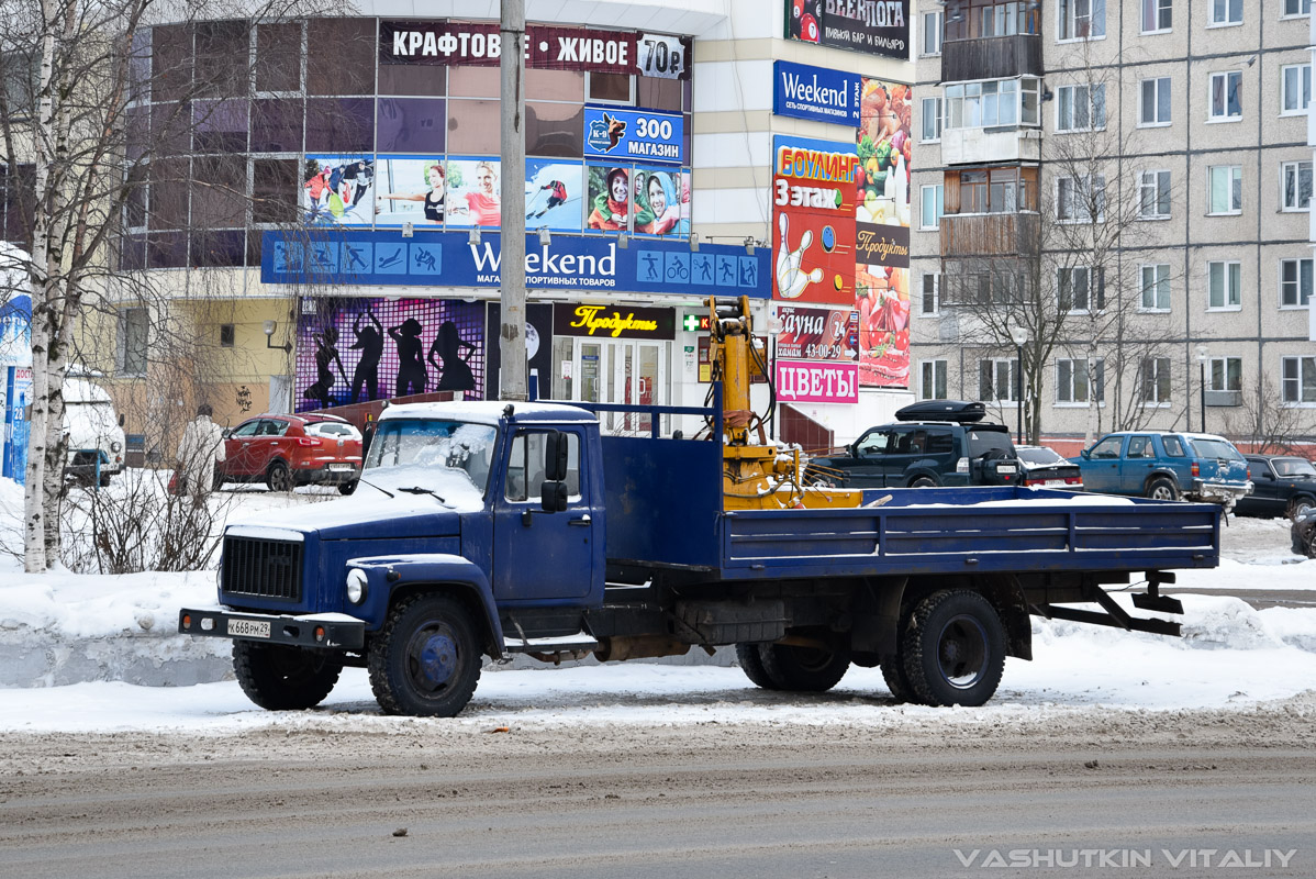 Архангельская область, № К 668 РМ 29 — ГАЗ-3309