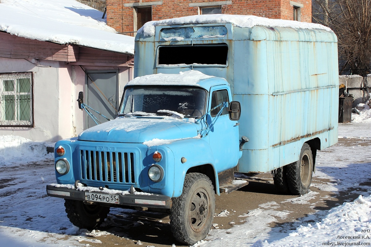 Омская область, № В 094 РО 55 — ГАЗ-52-01