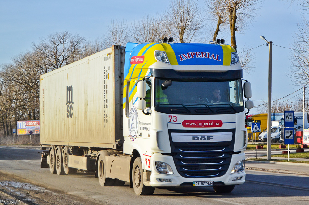 Одесская область, № 73 — DAF XF Euro6 FT