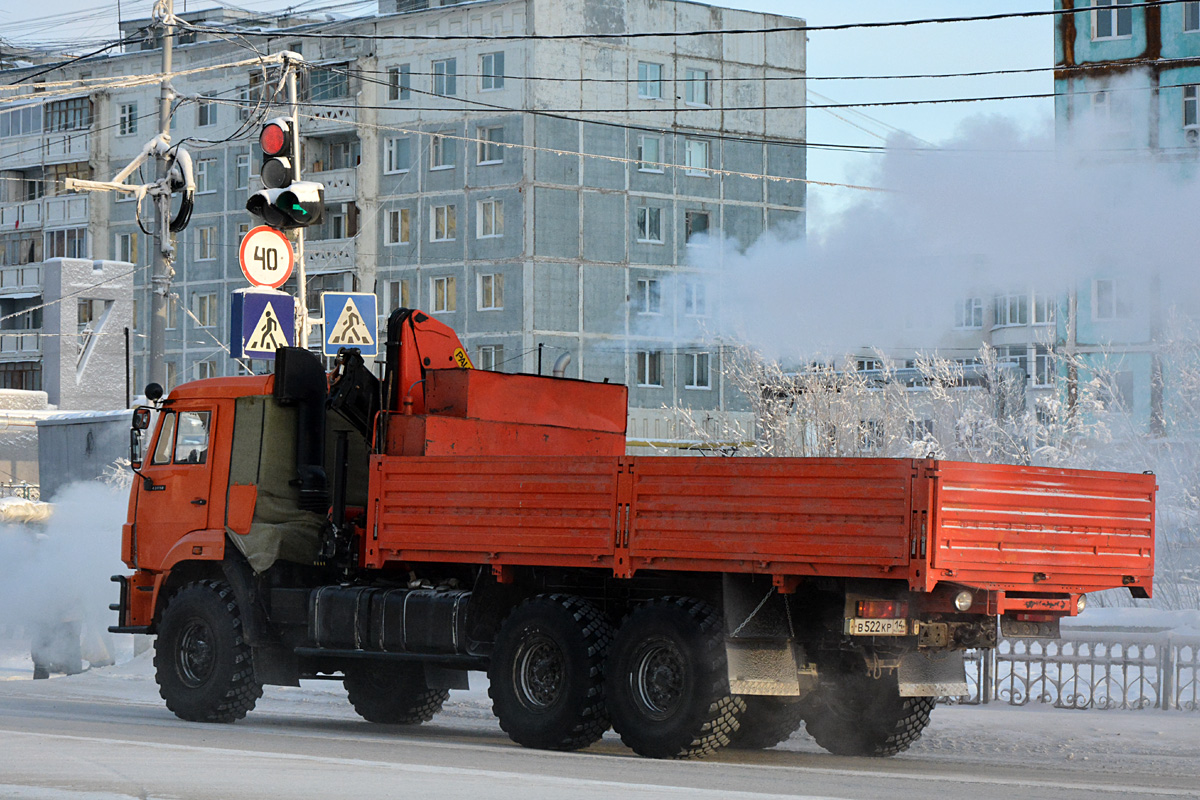 Саха (Якутия), № В 522 КР 14 — КамАЗ-43118-24