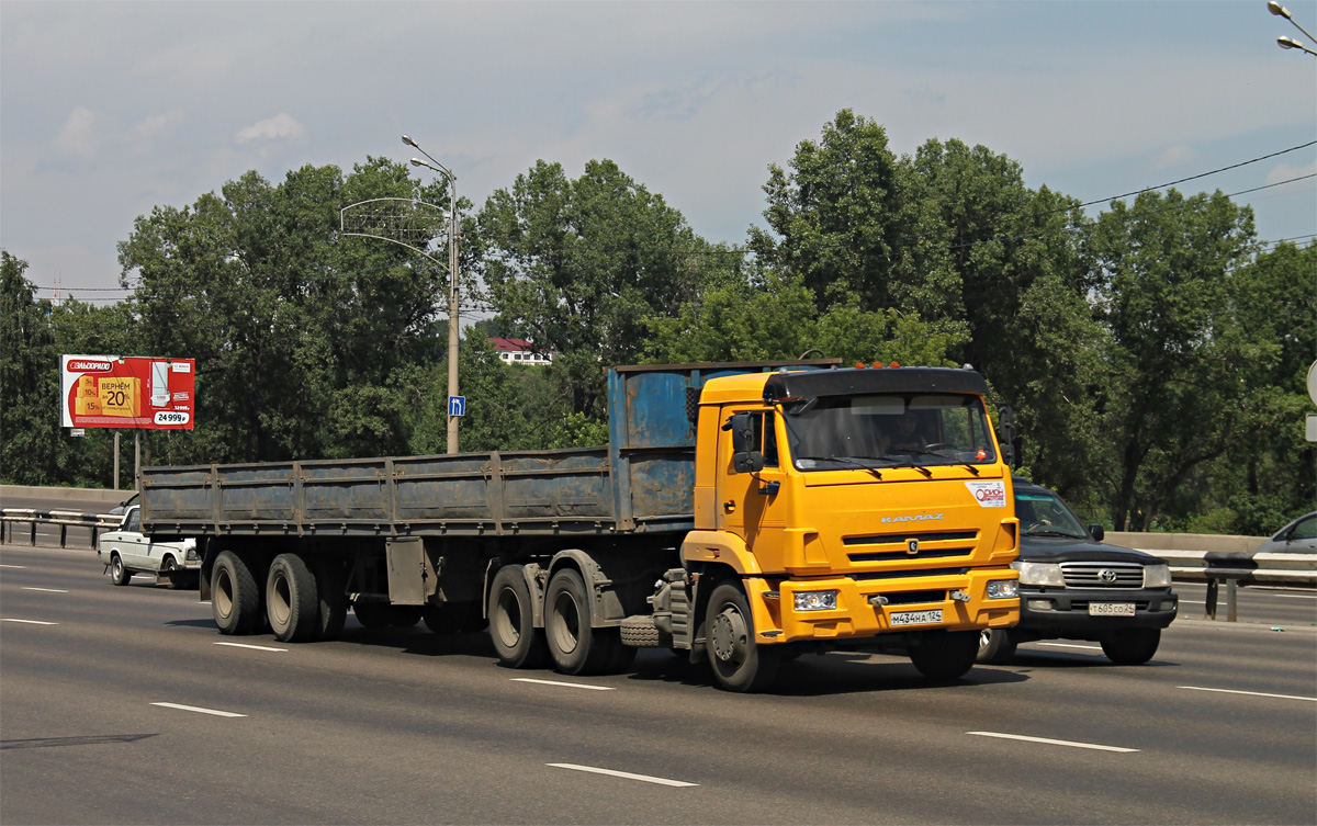 Красноярский край, № М 434 НА 124 — КамАЗ-65116-A4