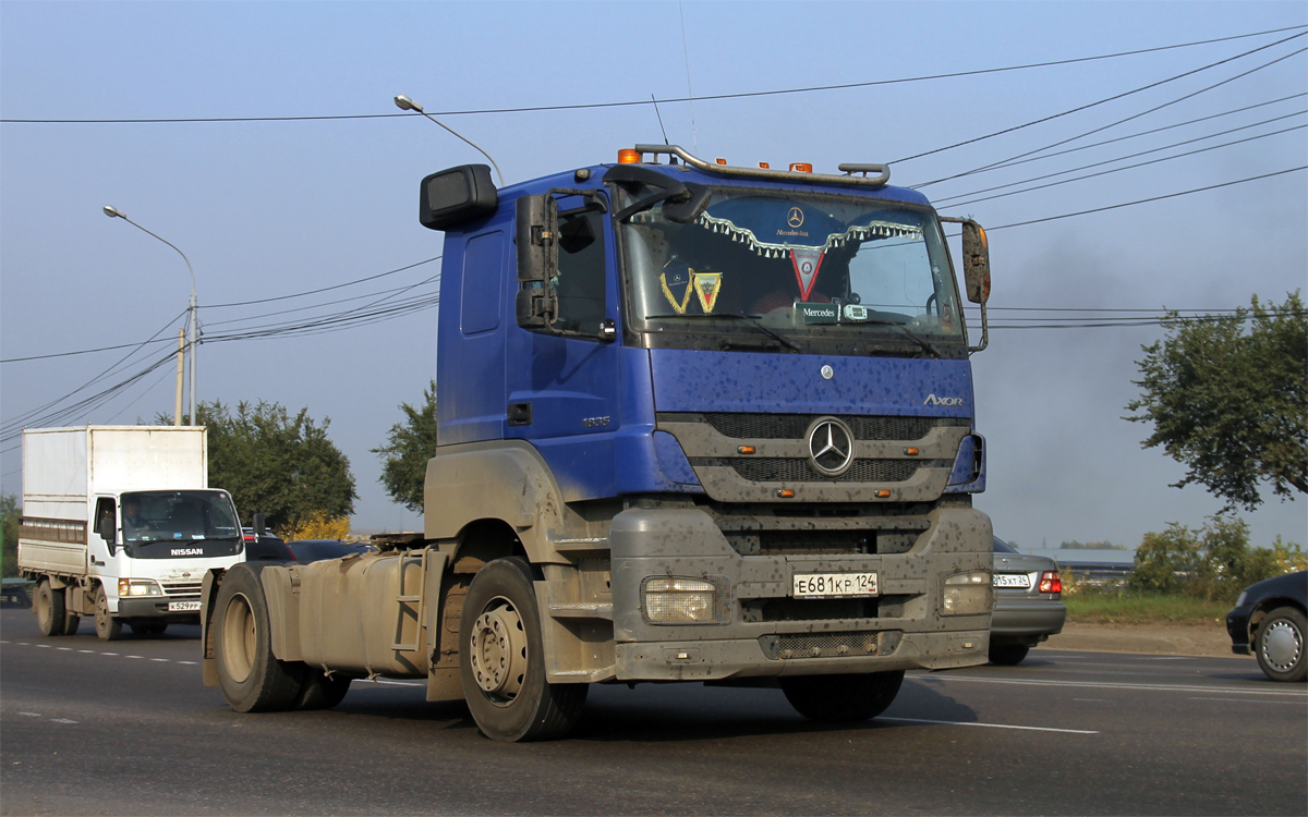 Красноярский край, № Е 681 КР 124 — Mercedes-Benz Axor 1835