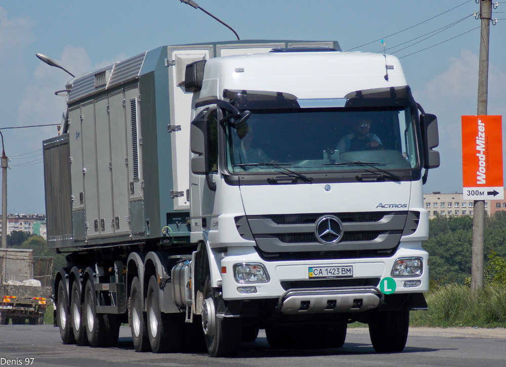 Черкасская область, № СА 1423 ВМ — Mercedes-Benz Actros ('2009)