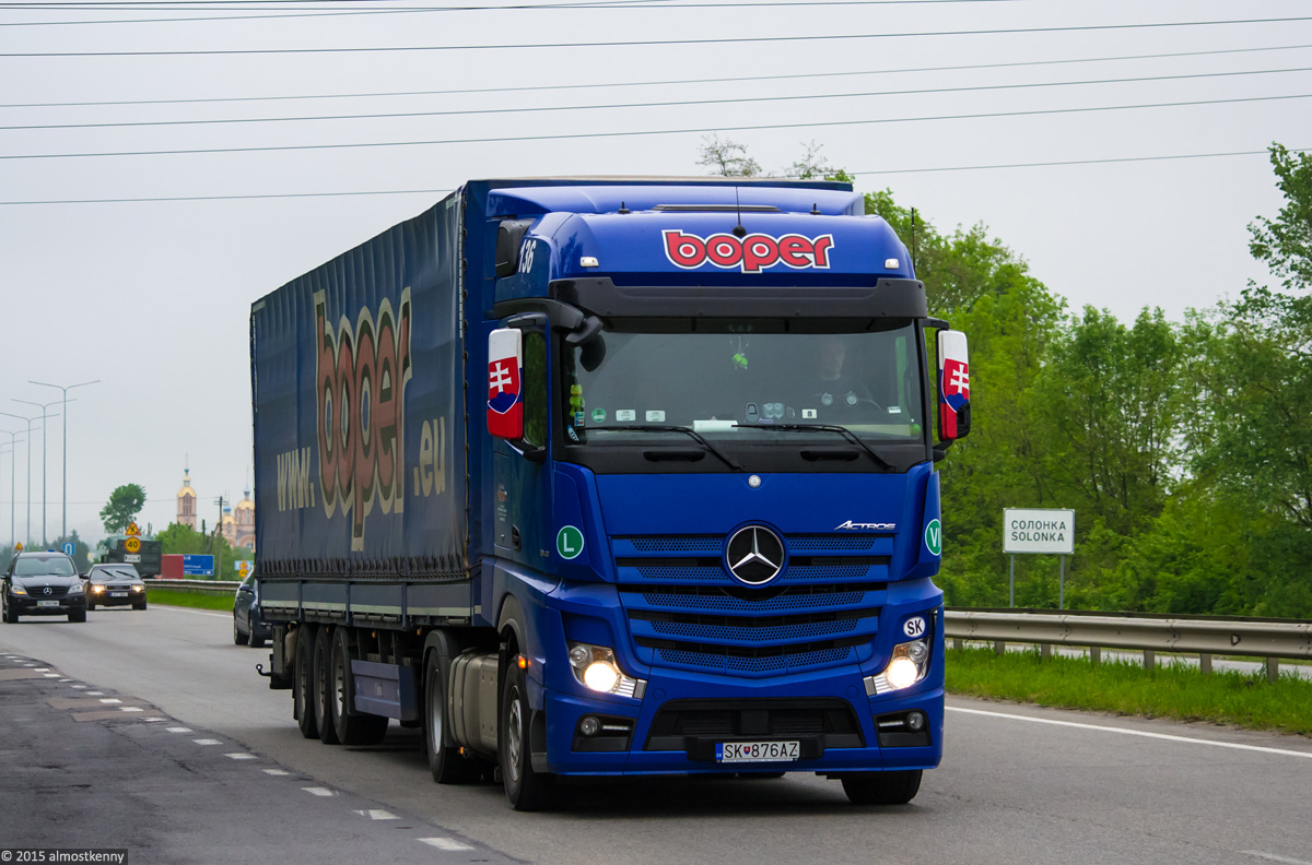 Словакия, № 136 — Mercedes-Benz Actros ('2011) 1845