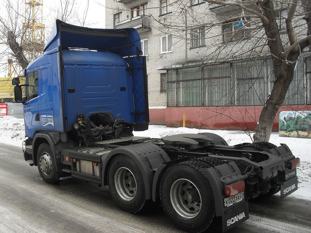 Алтайский край, № К 022 ХА 22 — Scania ('2013) G400