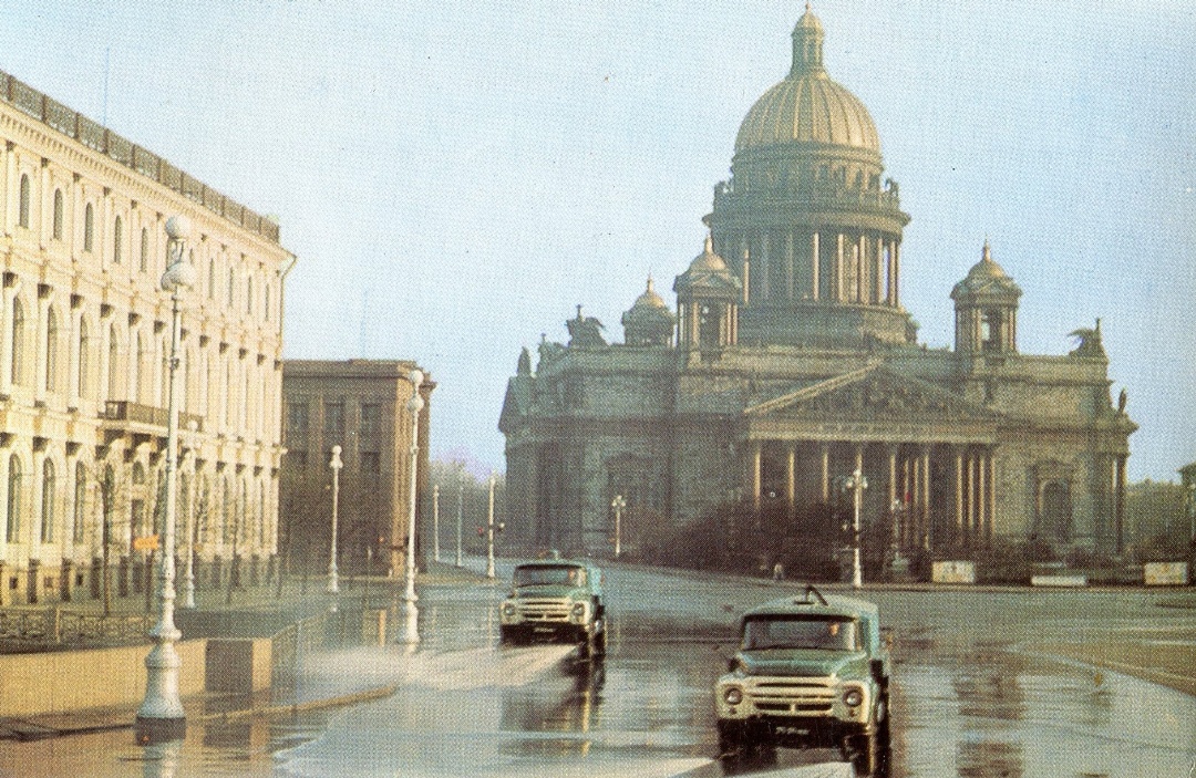 Санкт-Петербург — Исторические фотографии (Автомобили)