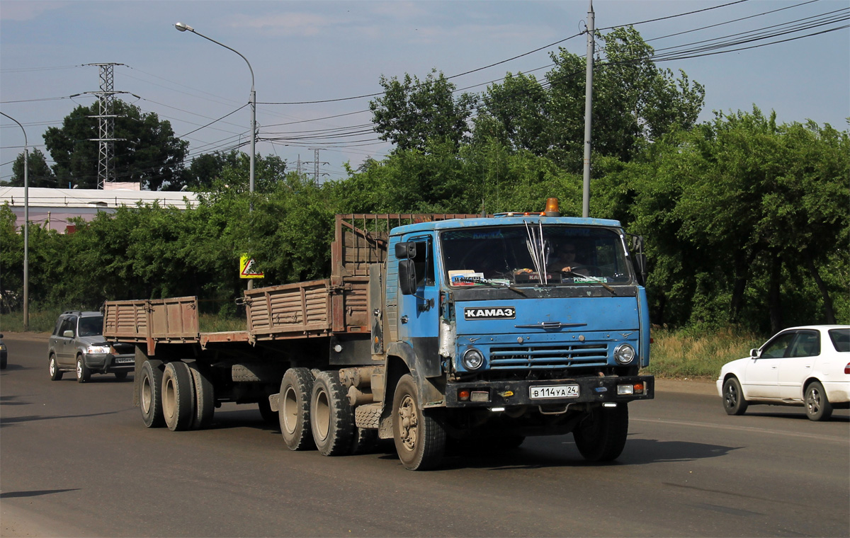 Красноярский край, № В 114 УА 24 — КамАЗ-5410