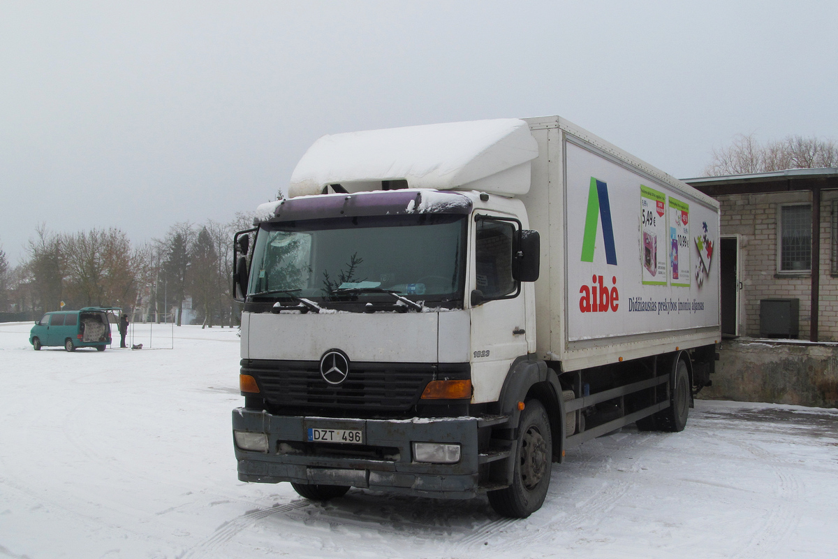 Литва, № DZT 496 — Mercedes-Benz Axor 1823