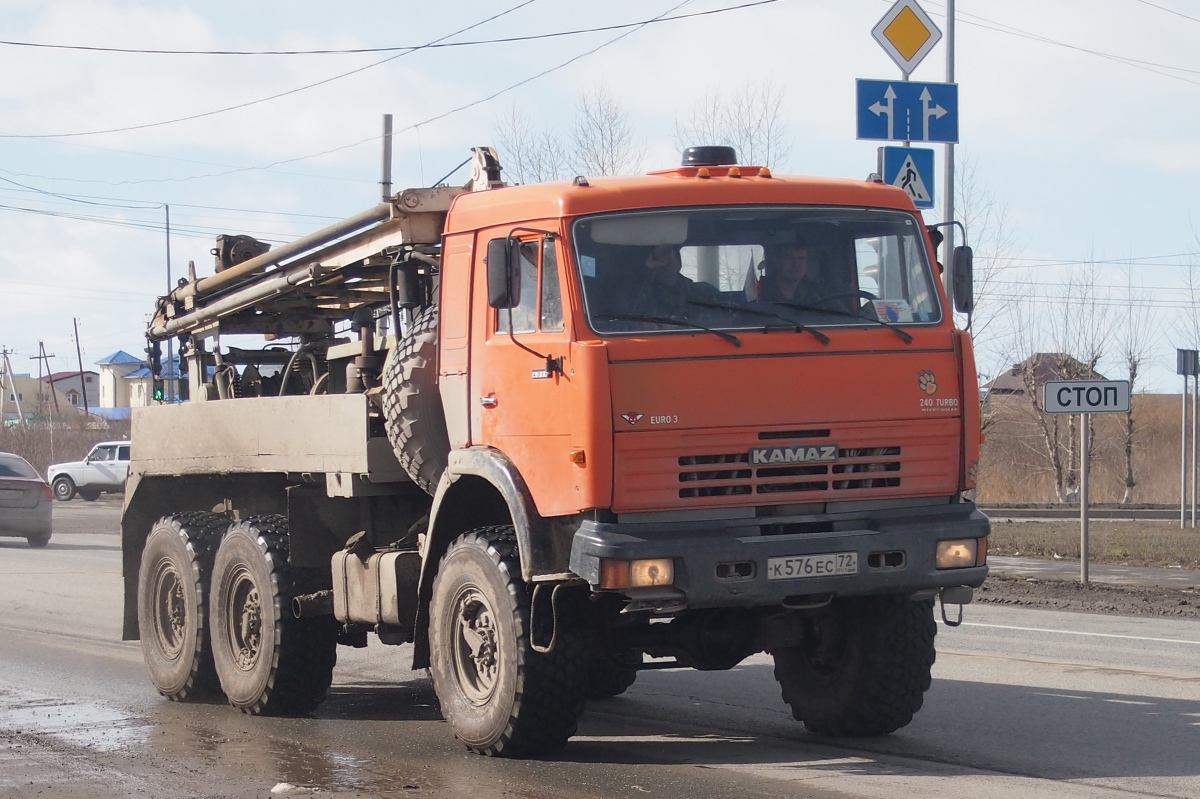 Тюменская область, № К 576 ЕС 72 — КамАЗ-43114-15 [43114R]