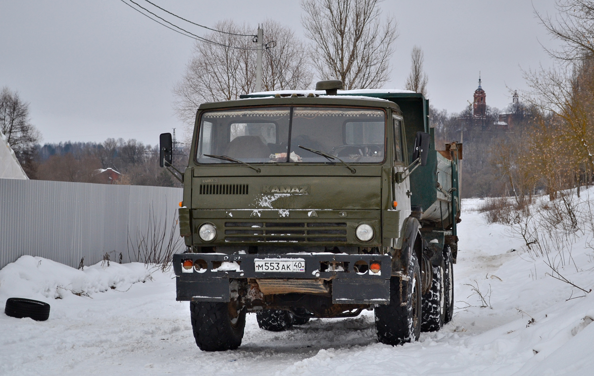 Калужская область, № М 553 АК 40 — КамАЗ-43101