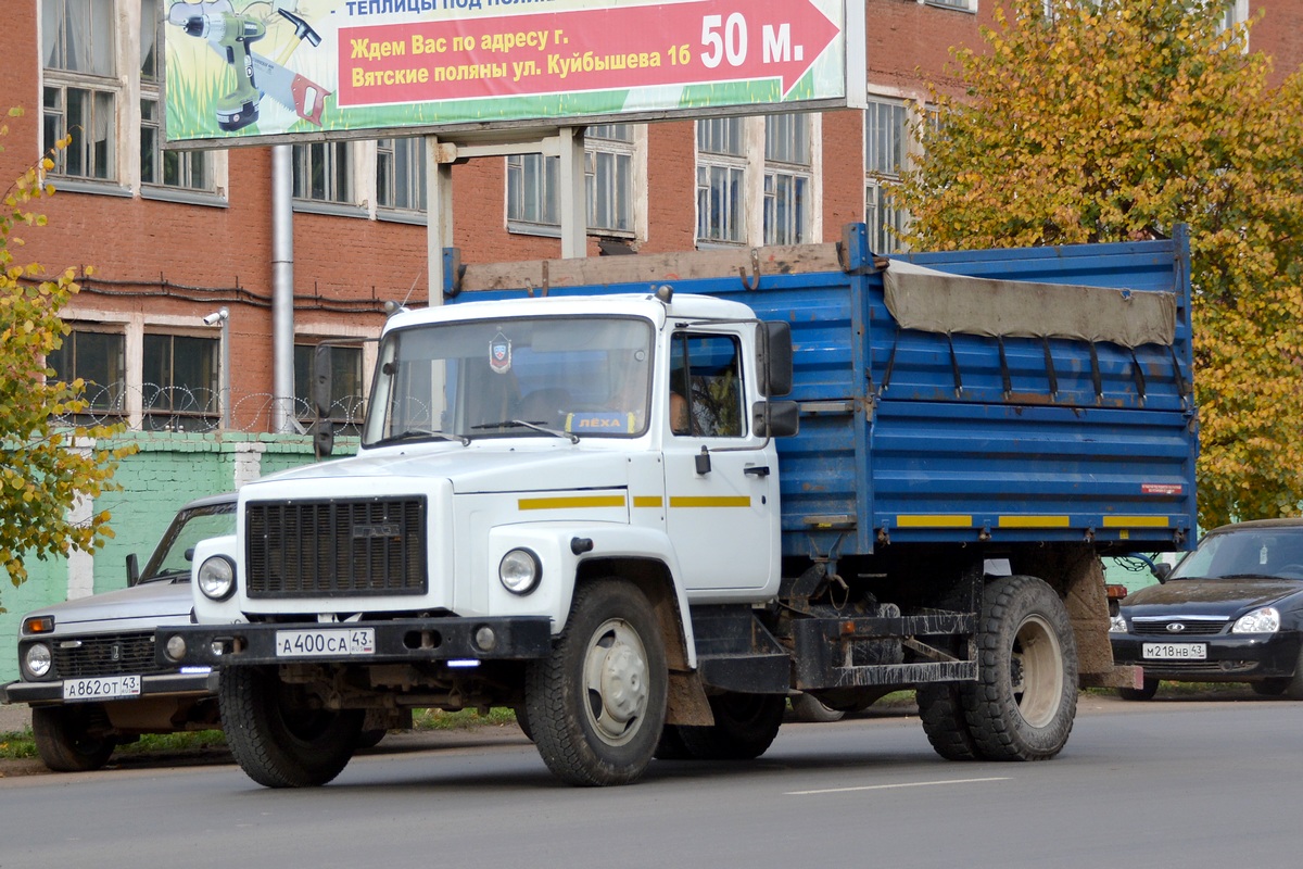 Кировская область, № А 400 СА 43 — ГАЗ-3309