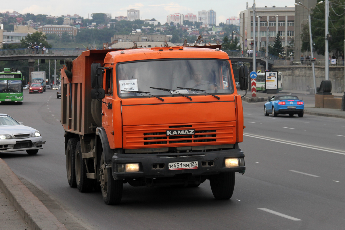 Красноярский край, № М 451 ММ 124 — КамАЗ-65115 [651150]