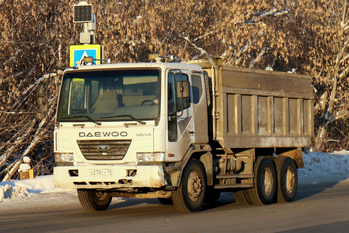 Омская область, № О 270 СУ 55 — Daewoo Novus