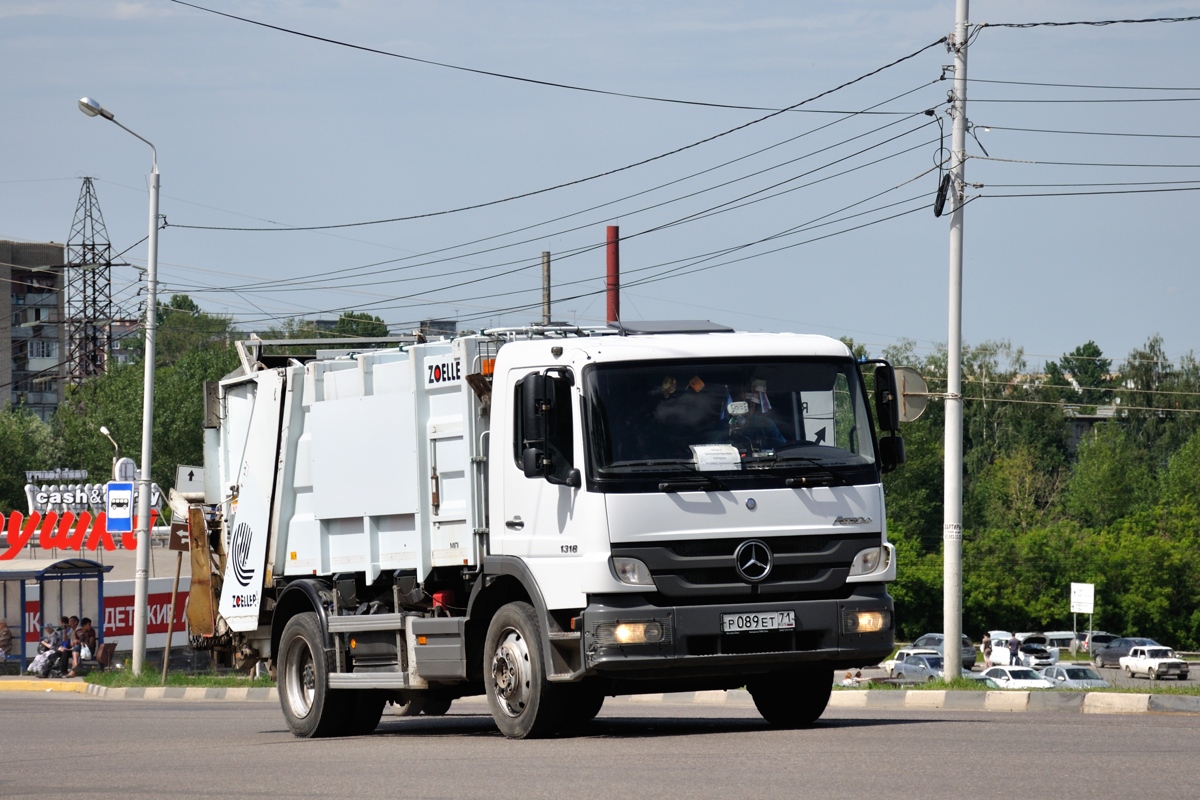 Тульская область, № Р 089 ЕТ 71 — Mercedes-Benz Atego 1318