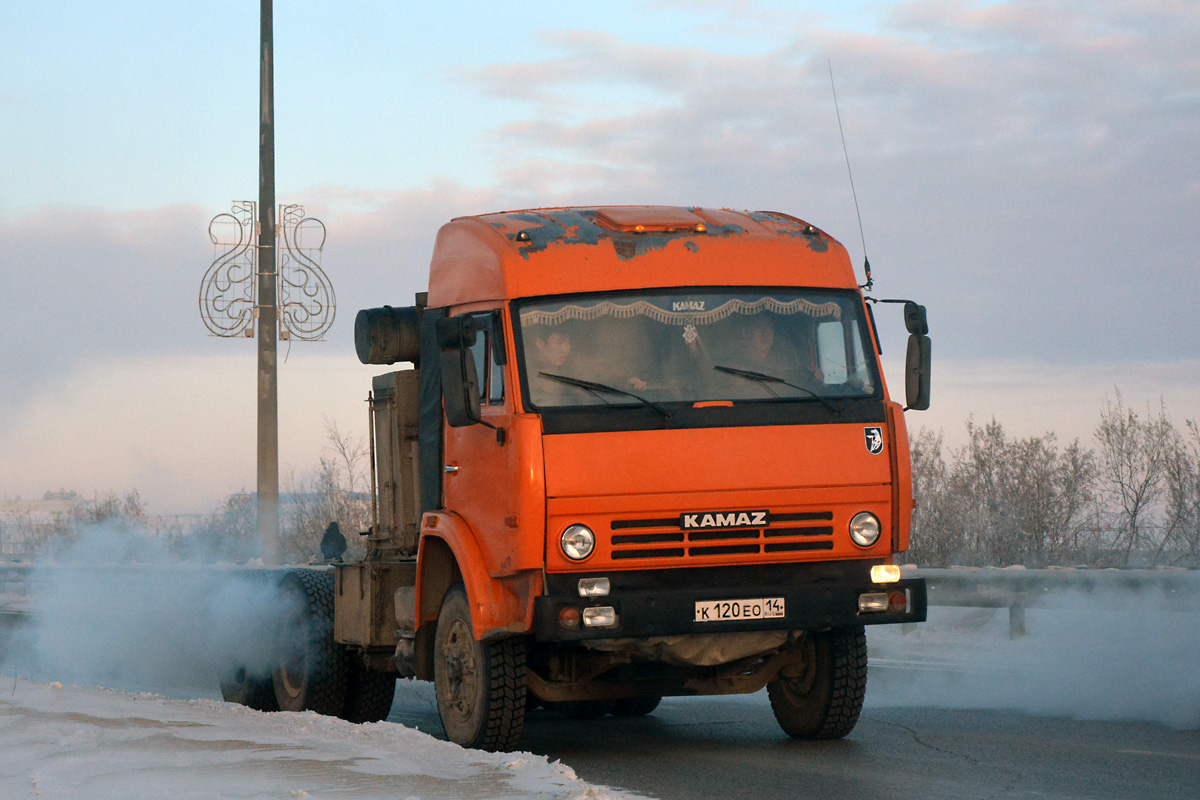 Саха (Якутия), № К 120 ЕО 14 — КамАЗ-5320