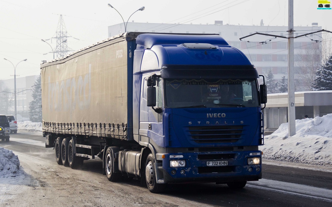 Восточно-Казахстанская область, № F 732 KHN — IVECO Stralis ('2002)