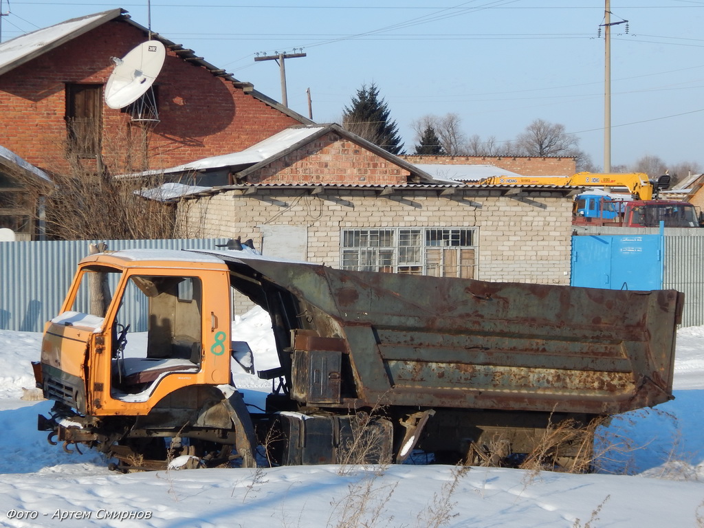 Восточно-Казахстанская область, № F 545 PF — КамАЗ-55111 [551110]