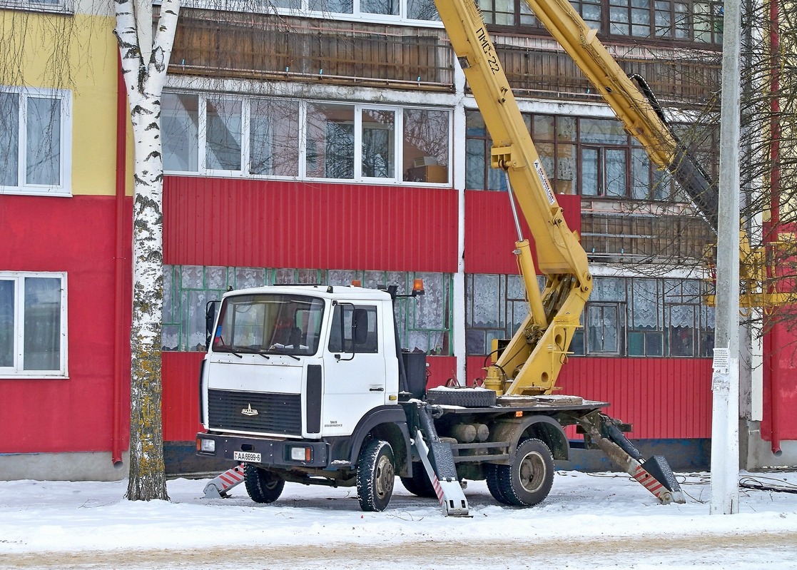 Могилёвская область, № АА 6699-6 — МАЗ-4570 (общая модель)