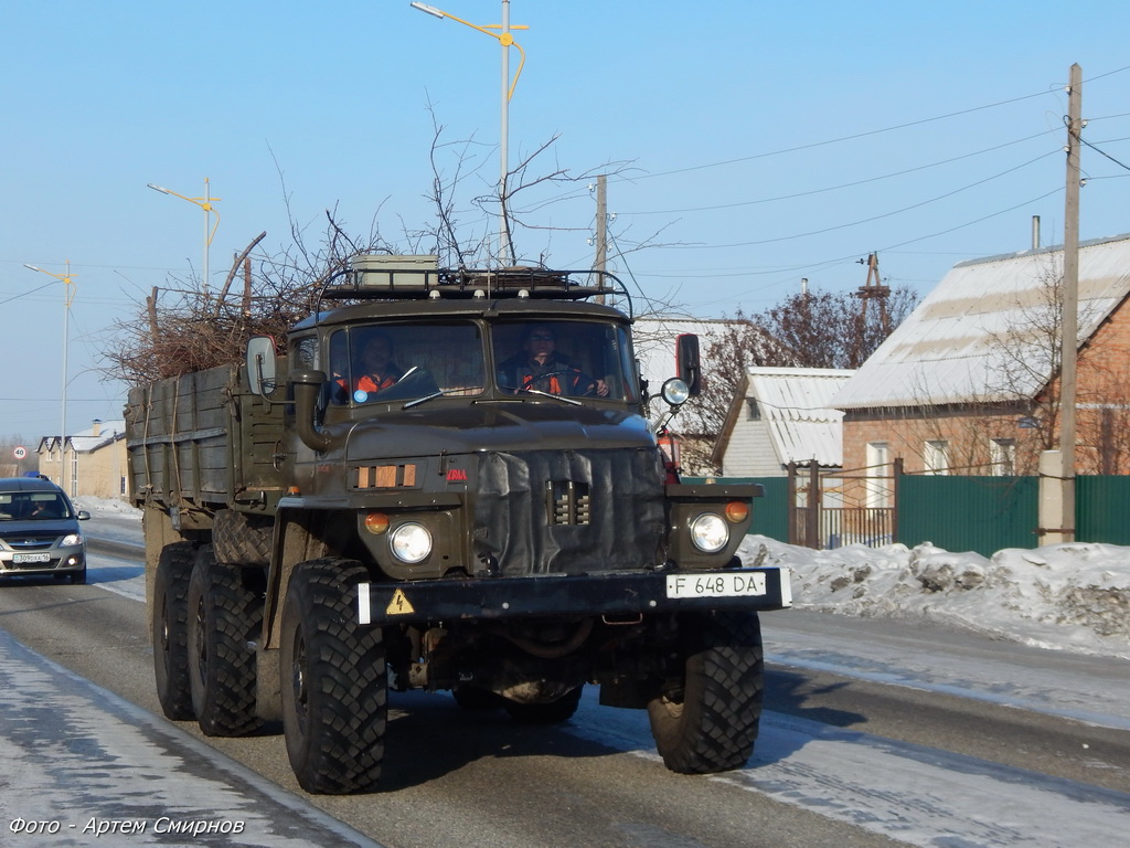 Восточно-Казахстанская область, № F 648 DA — Урал-43202