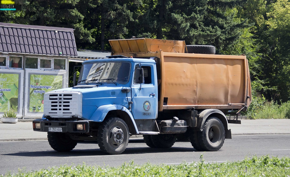 Восточно-Казахстанская область, № F 753 KV — ЗИЛ-494560