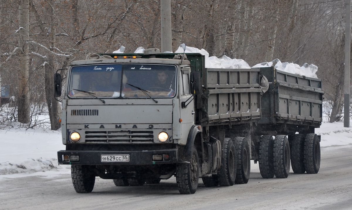 Омская область, № Н 629 СС 55 — КамАЗ-5320