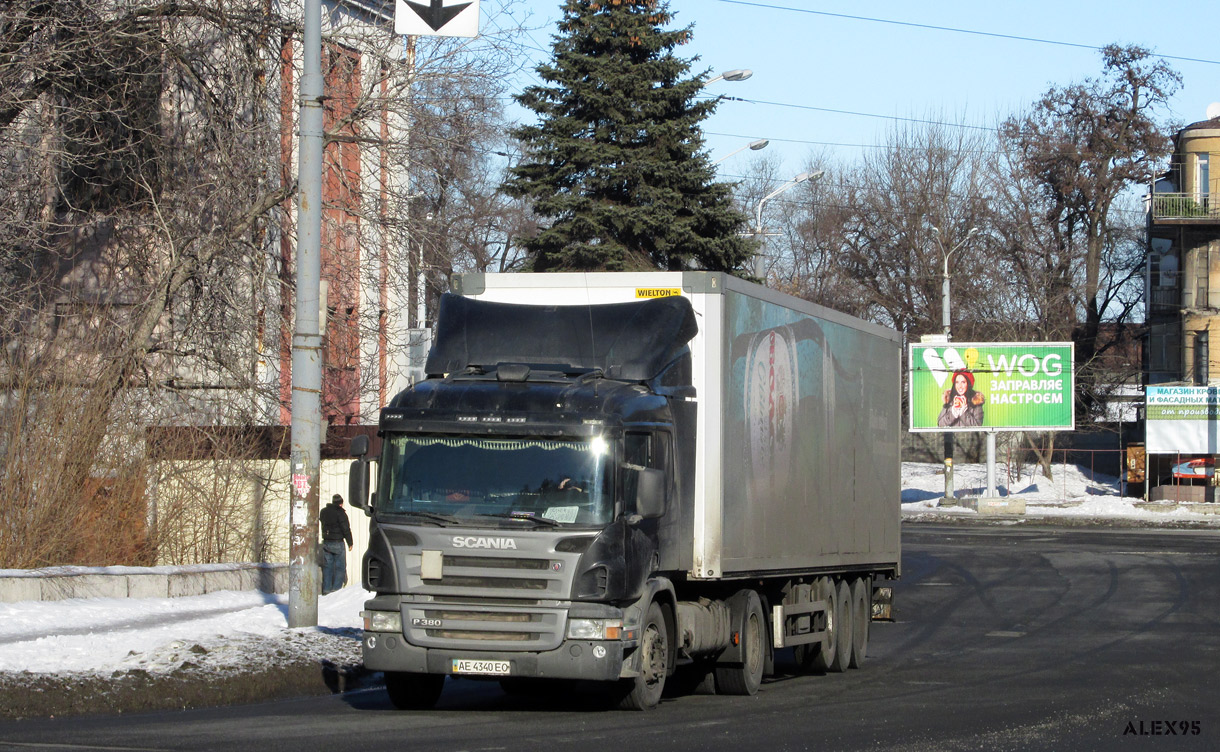 Днепропетровская область, № АЕ 4340 ЕО — Scania ('2004) P380