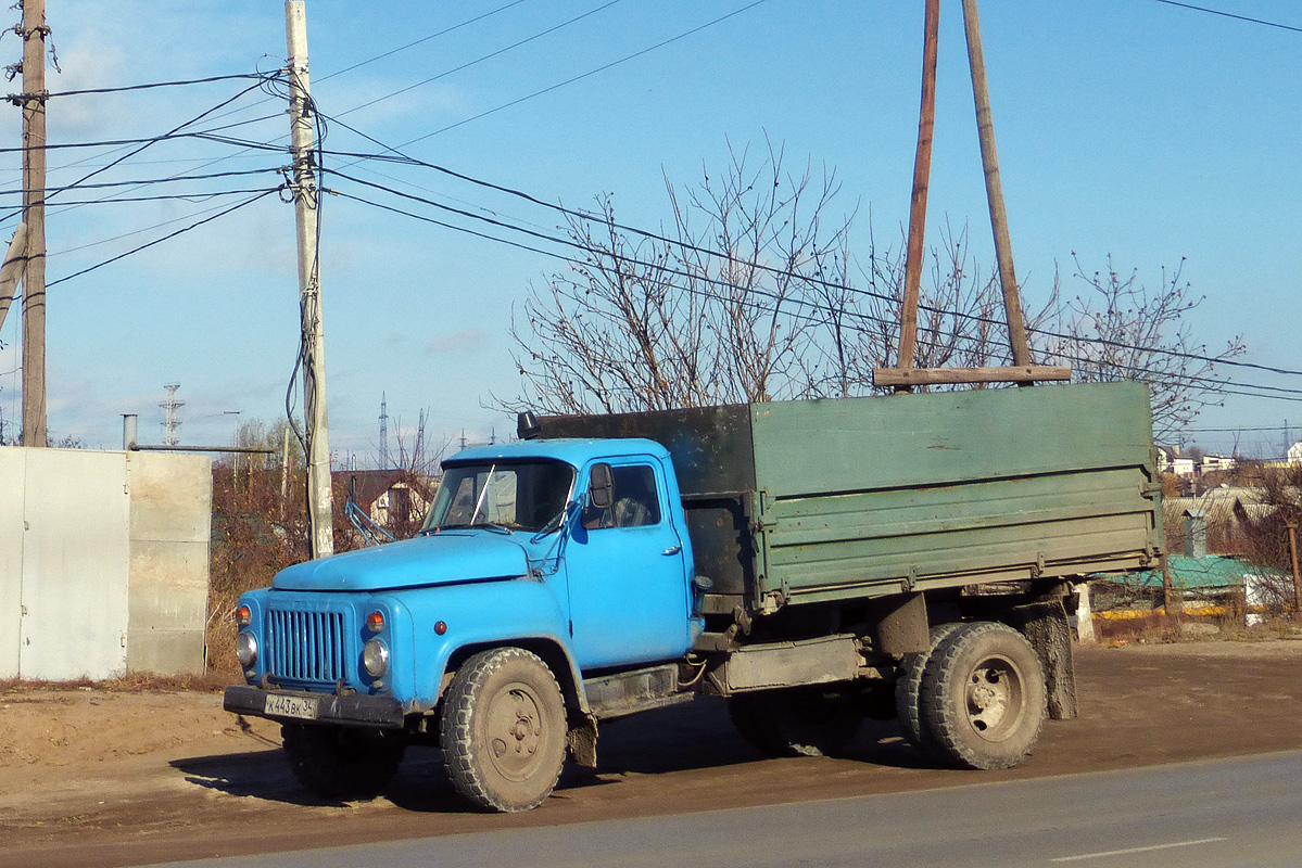 Волгоградская область, № К 443 ВК 34 — ГАЗ-53-14, ГАЗ-53-14-01