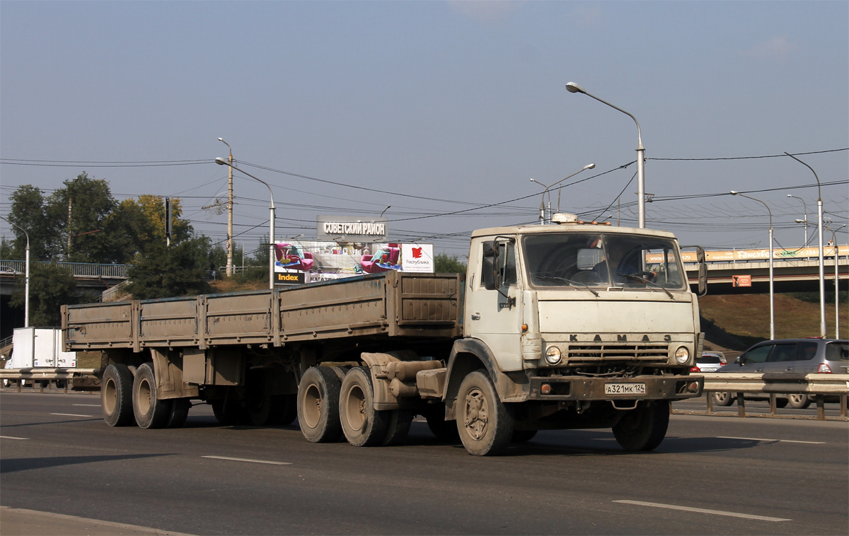 Красноярский край, № А 321 МК 124 — КамАЗ-55111-01 [55111A]