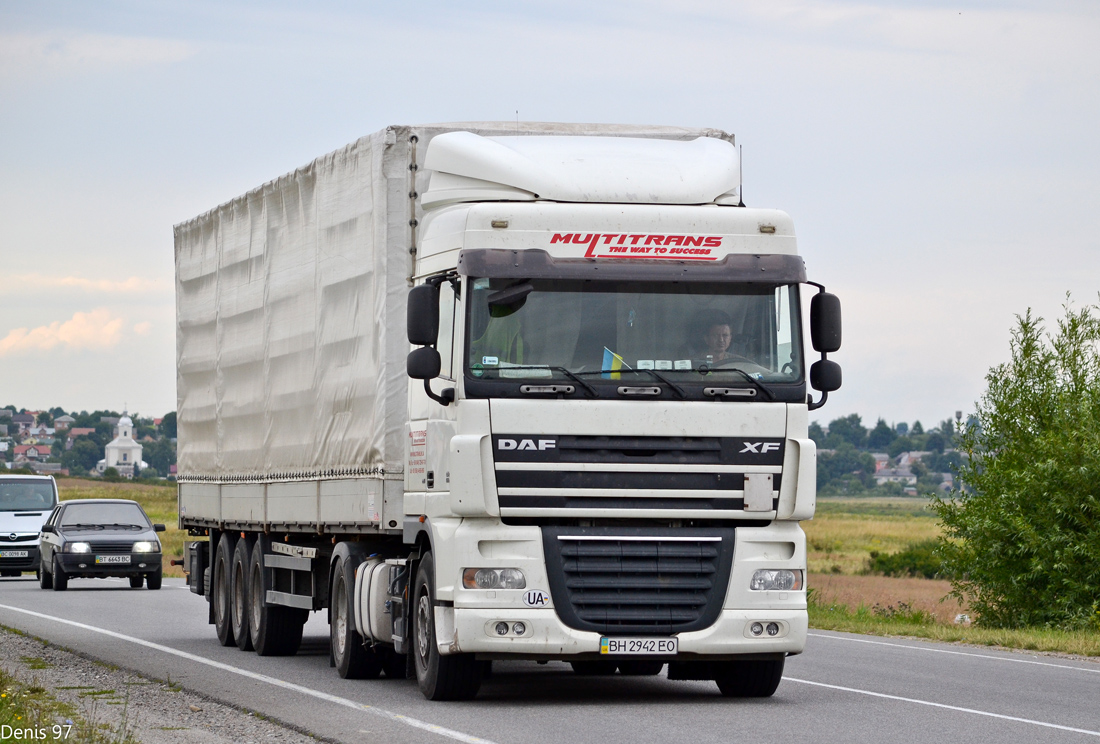 Одесская область, № ВН 2942 ЕО — DAF XF105 FT