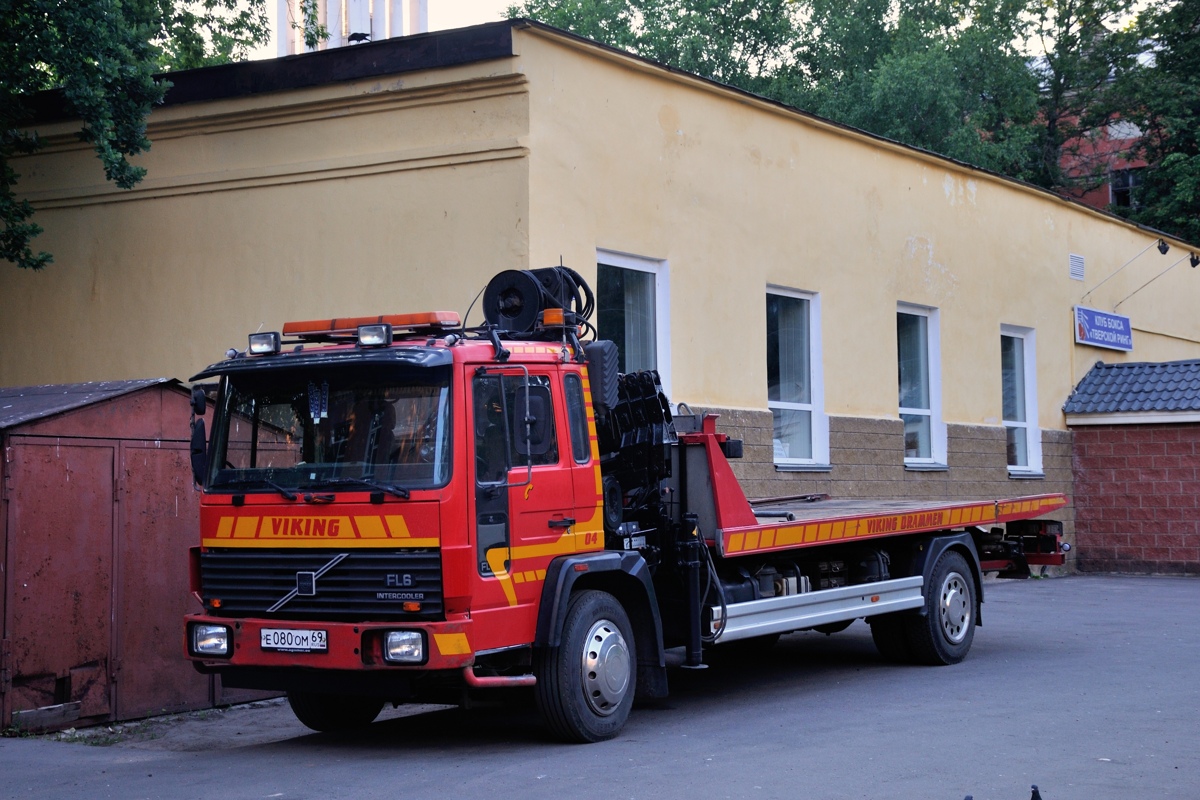 Тверская область, № Е 080 ОМ 69 — Volvo FL6