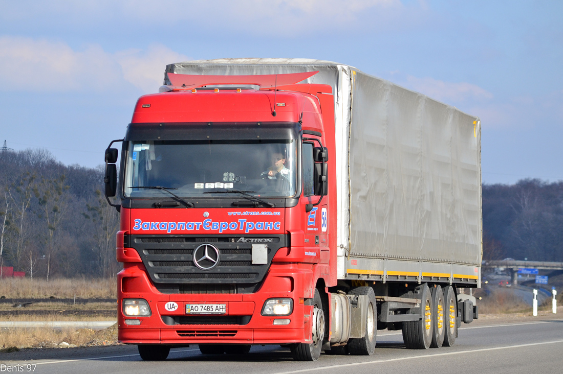 Закарпатская область, № 56 — Mercedes-Benz Actros ('2003) 1844