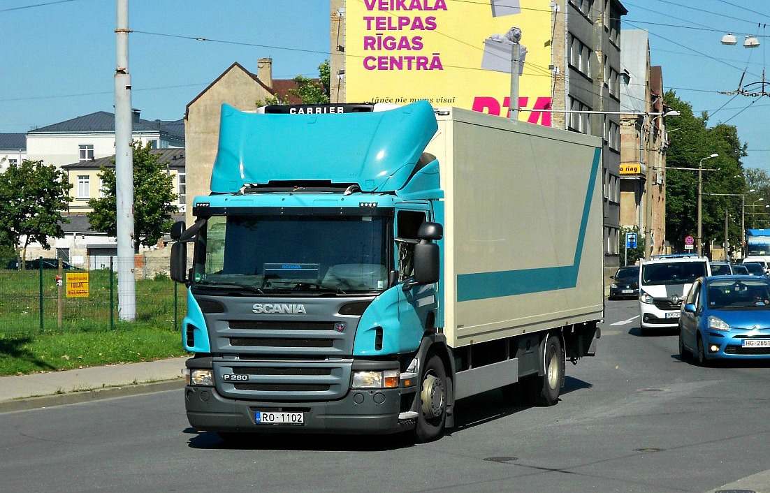 Латвия, № RO-1102 — Scania ('2004) P280