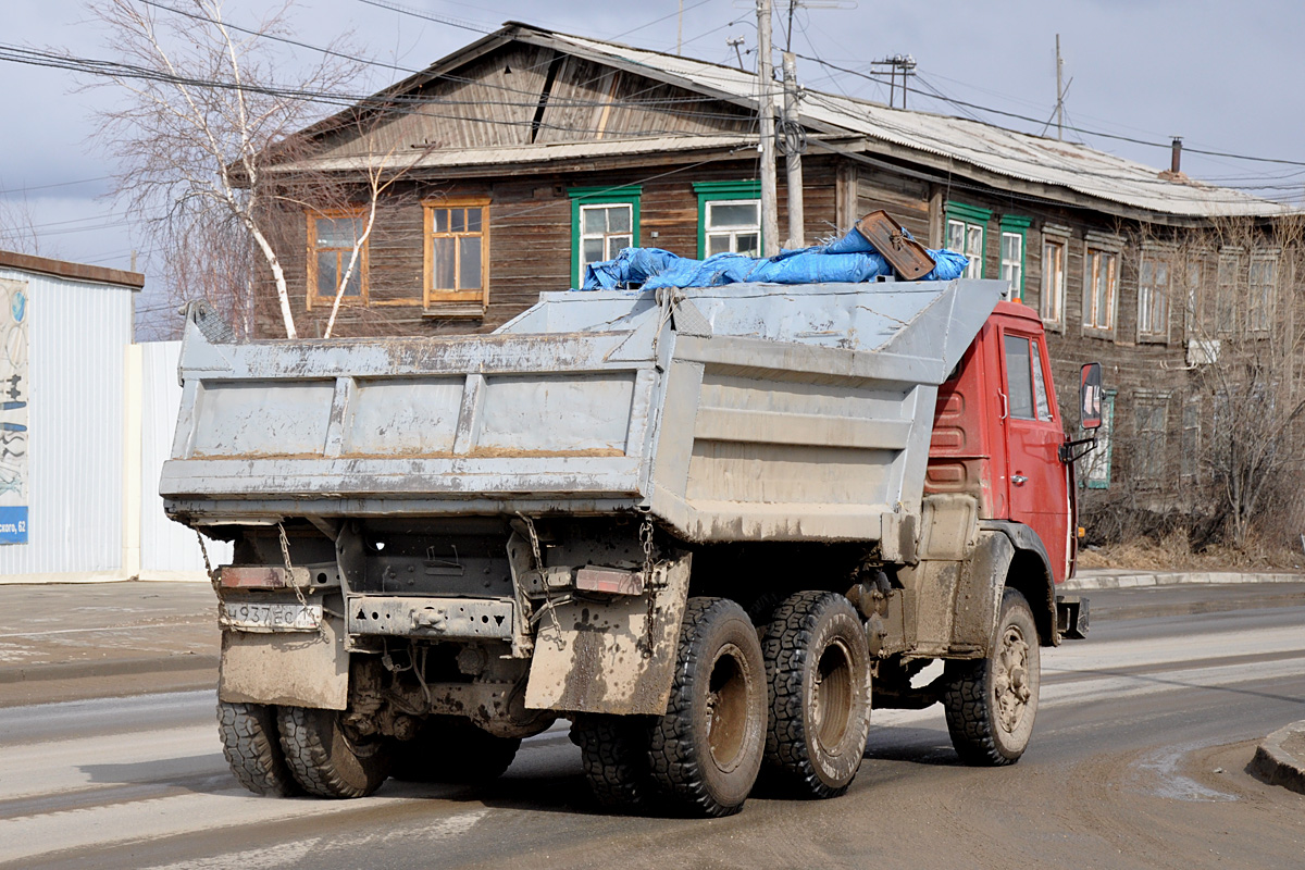 Саха (Якутия), № Н 937 ЕС 14 — КамАЗ-5511