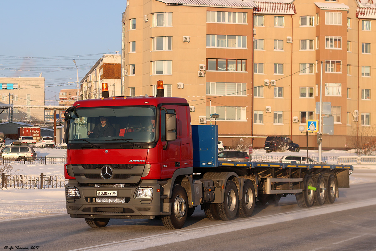 Саха (Якутия), № Е 030 КХ 14 — Mercedes-Benz Actros '09 3341 [Z9M]