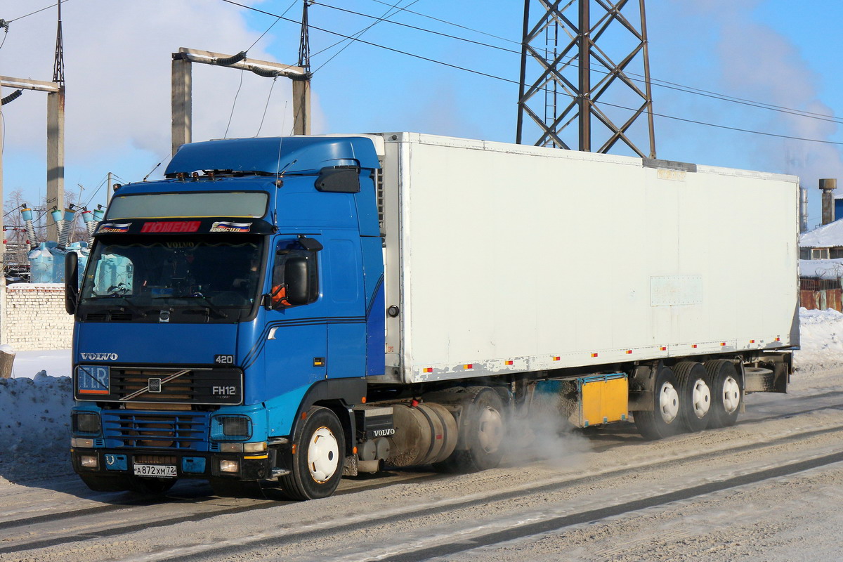 Омская область, № А 872 ХМ 72 — Volvo ('1993) FH12.420