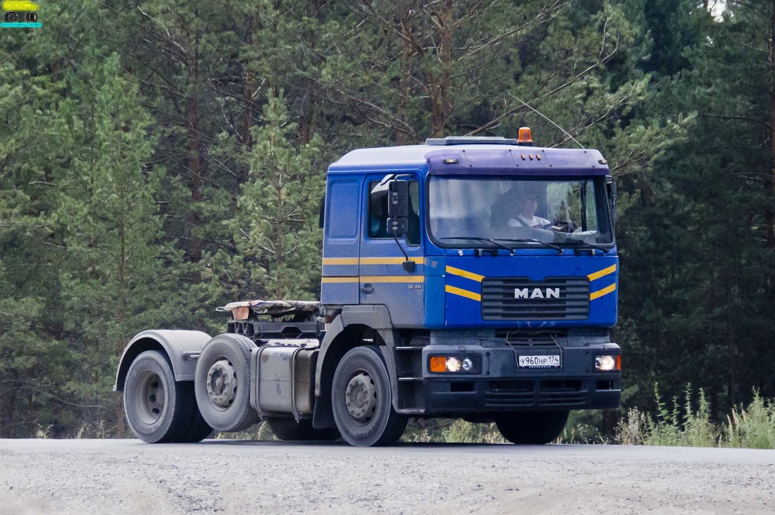 Челябинская область, № У 960 НР 174 — MAN F2000 26.414