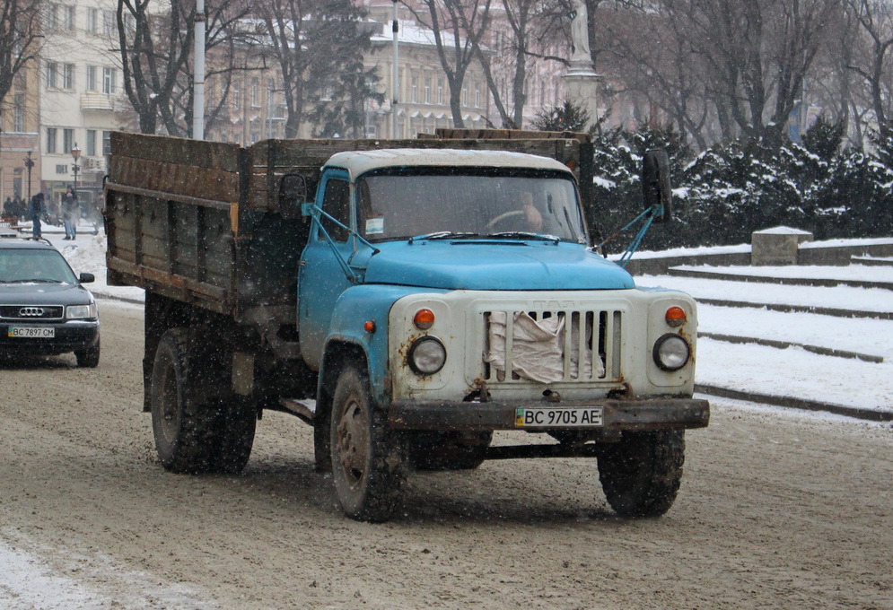 Львовская область, № ВС 9705 АЕ — ГАЗ-53-27