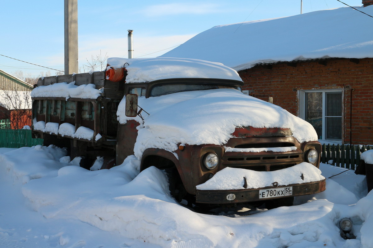 Омская область, № Е 780 КХ 55 — ЗИЛ-130Б2