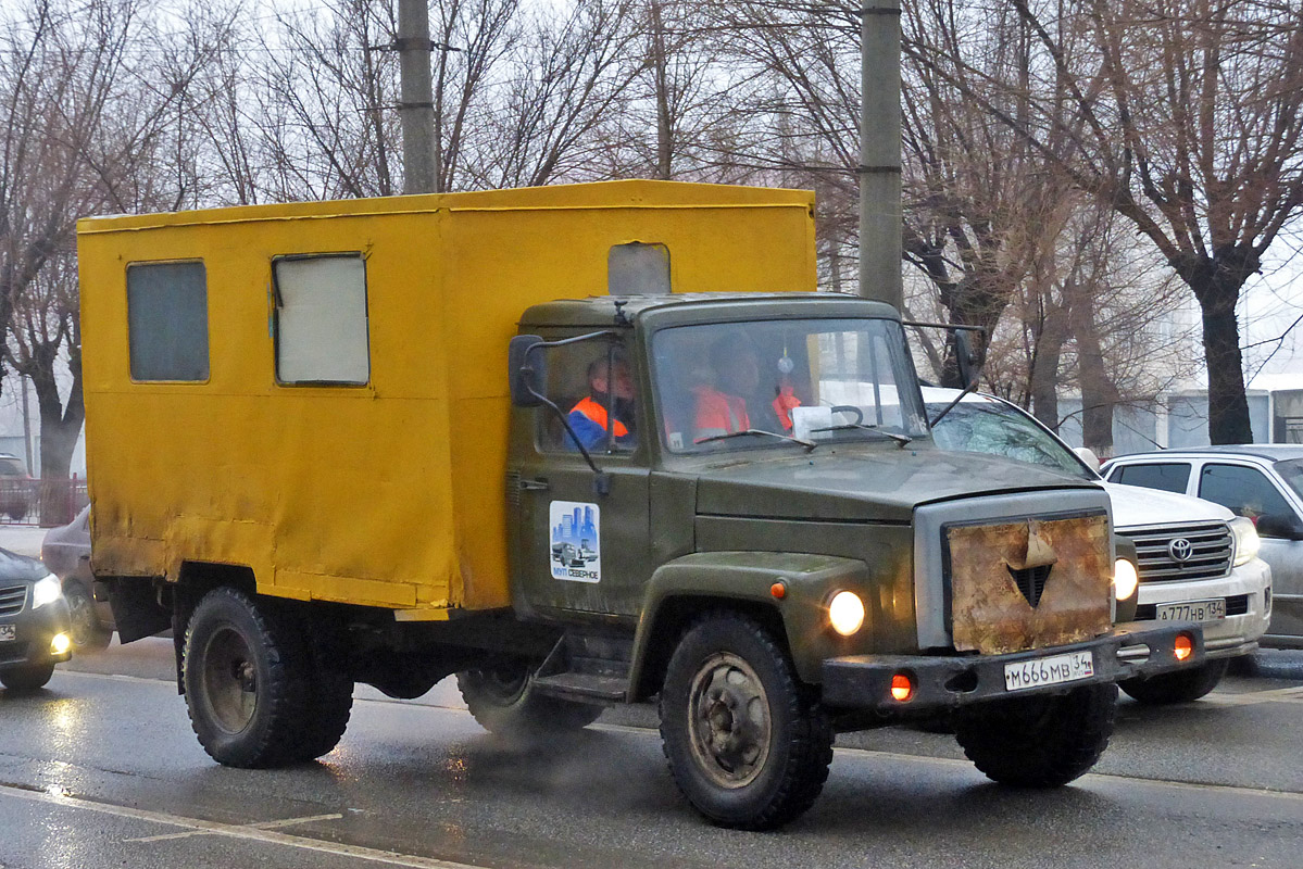 Волгоградская область, № М 666 МВ 34 — ГАЗ-3307